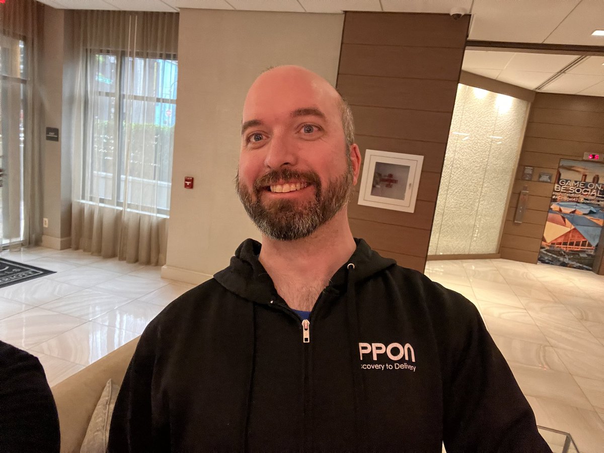 GantLaborde's tweet image. Photo of #devnexus2022 friends and latecomer