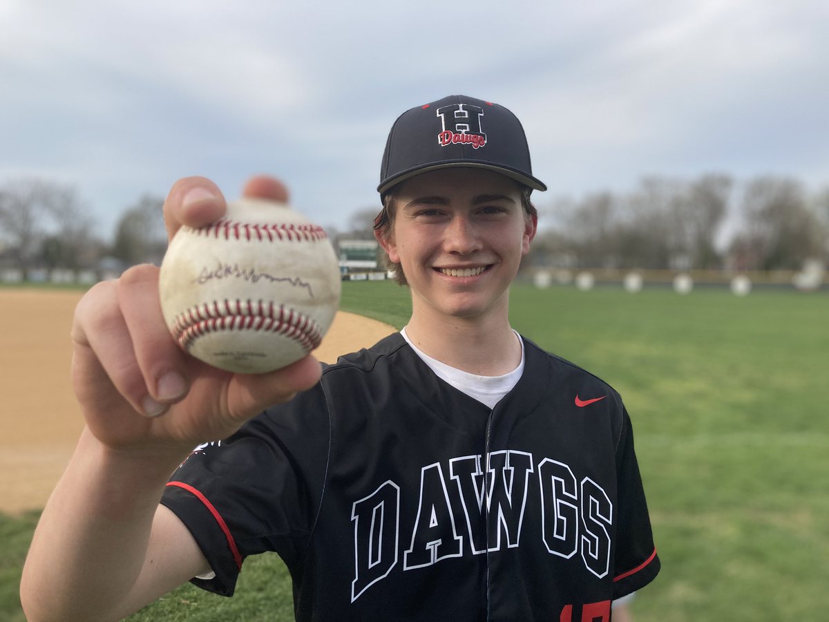 Player of the Game: Junior righty Jack Submaranian tosses a 2-hitter and turns 13 ground balls into outs - plus 2 DPs - as Haddonfield tops Audubon 4-2 in Colonial action. ⚾️

<a href="/hmhsbaseball/">HMHS Baseball</a> <a href="/HMHSathletics/">HMHS Athletics</a> <a href="/AudubonAD/">Tony Carbone</a> <a href="/AudubonBaseball/">AudubonBaseball</a>