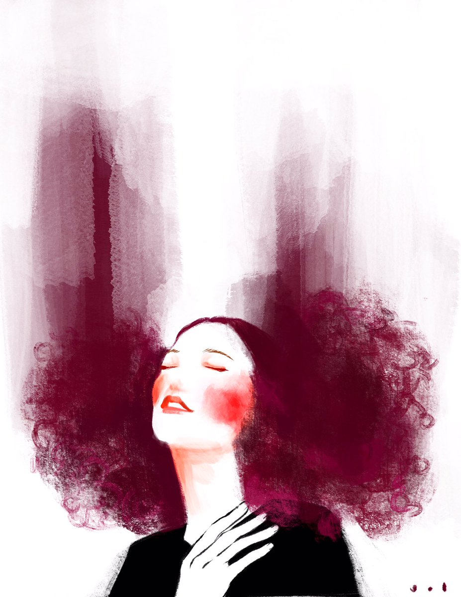 ginconnu's tweet image. Retrato/portrait 
#illustration #portraits #procreate #artdigital #draw