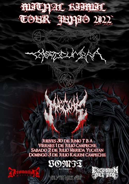CASTLEUMBRA / <a href="/maggotsmx/">MAGGOTS</a> tour sureste 2022