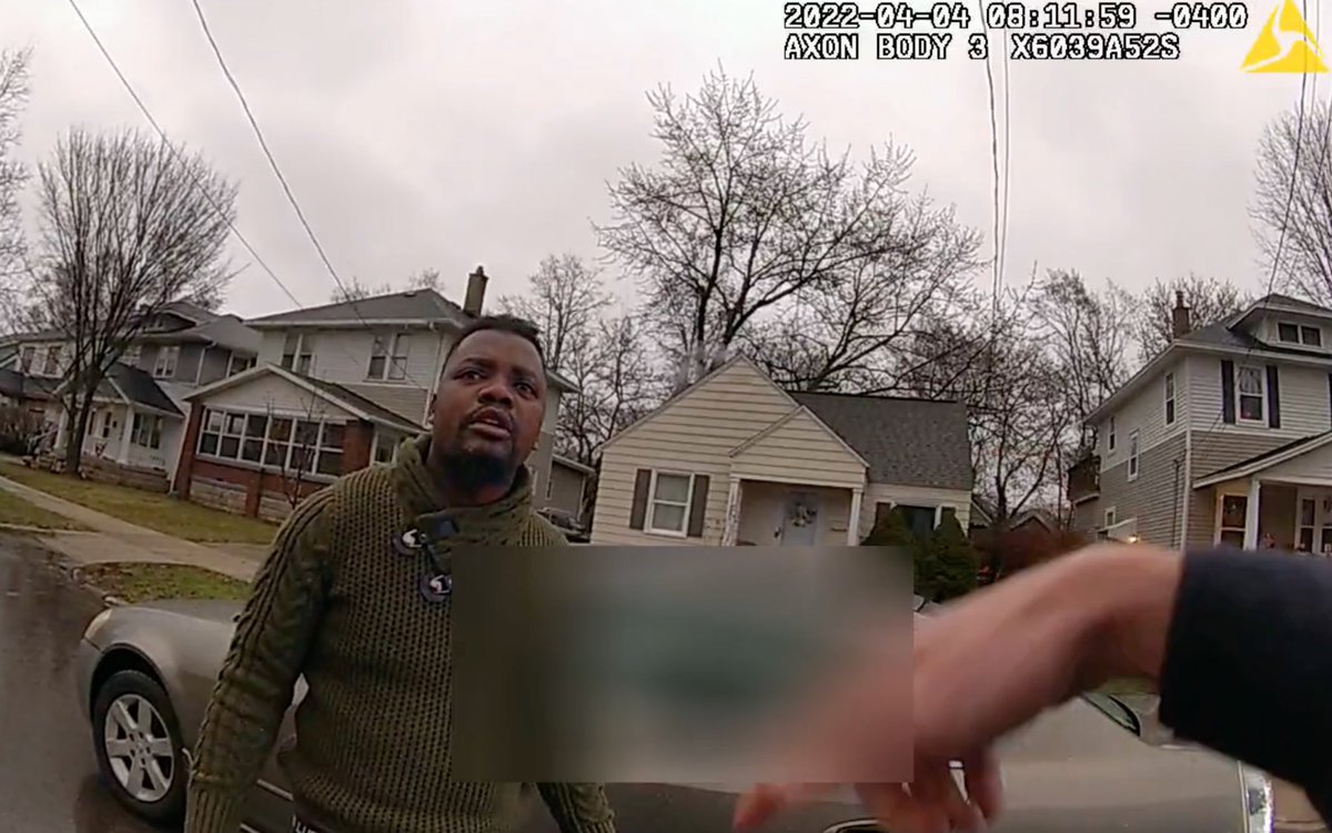 New: Body camera and cell phone  video released today from Grand Rapids police in Michigan shows when an officer fatally shot Patrick Lyoya, a 26-year-old Black man, in the back of the head at close range as Lyoya was pinned on the ground. 
huffpost.com/entry/patrick-…