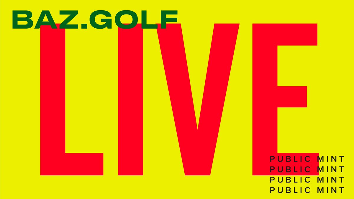 bazgolfnft's tweet photo. https://t.co/FoogC1IA1A