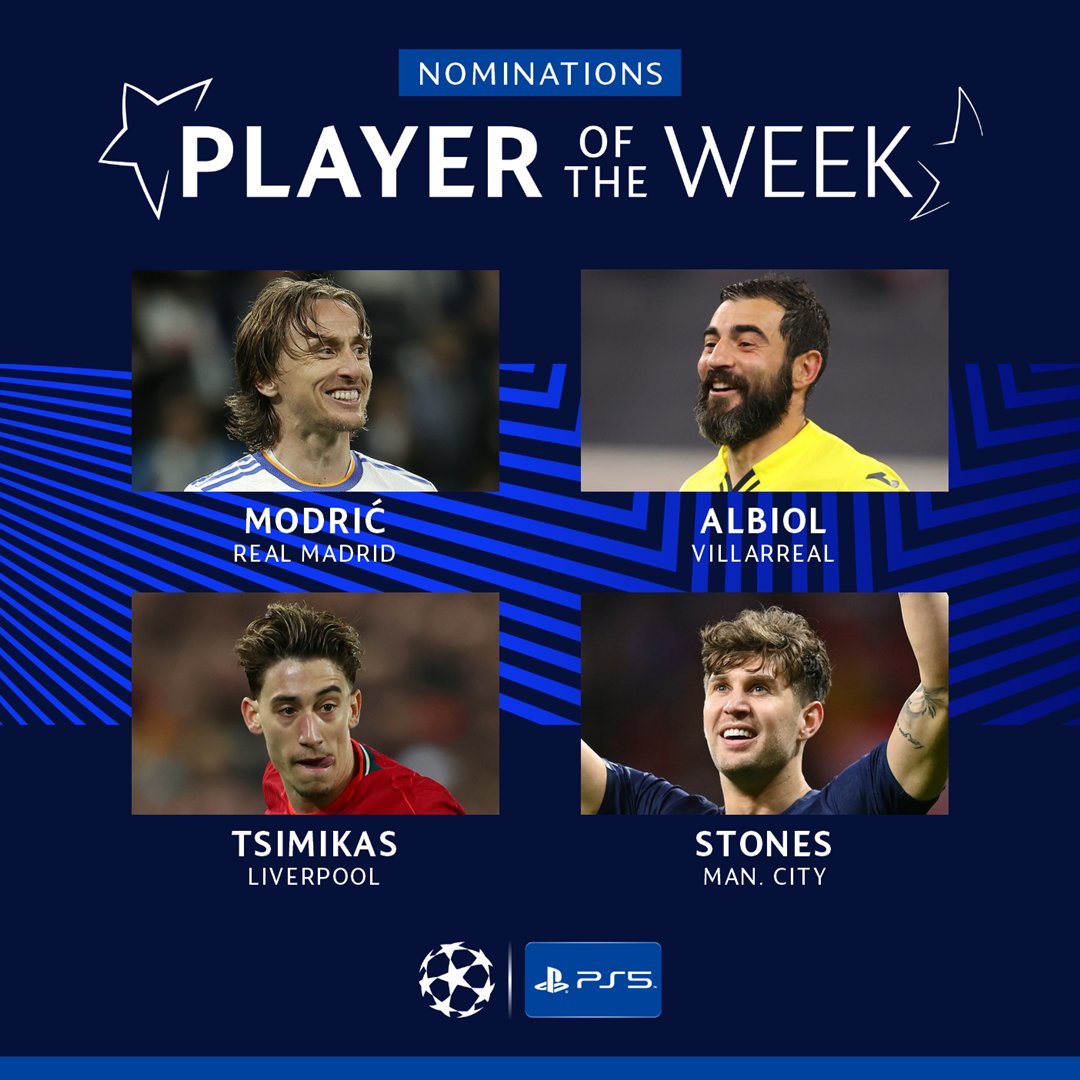 UEFA Champions League on X: 🏅 Which player deserves this? #UCLfinal   / X