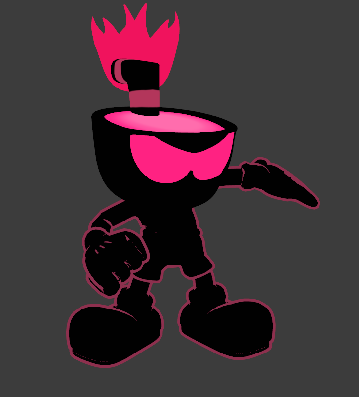 Toastman27's tweet photo. Cuphead from Indie Cross 
#FNF #indiecross #CupHead https://t.co/KSeUSmImkM