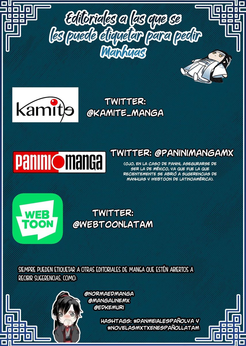 Licencias para MoXiangTongXiu en Español tweet media