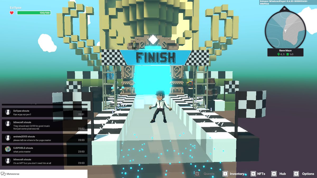 LesEblanc's tweet photo. @TheSandboxGame Wish me luck
#Sandbox #RaceMaze #Metaverse #NFT https://t.co/2vELFkYZlt