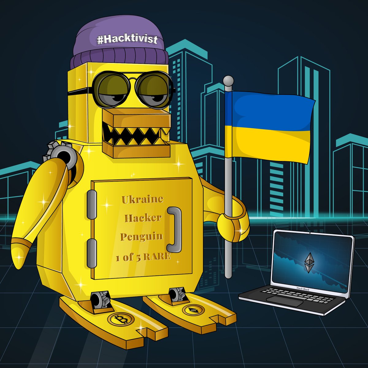 HackerPenguins's tweet photo. @VitalikButerin Yo Vitalik if you don’t buy Russia or Moscow Hacker Penguins. You should def support #Ukraine 🇺🇦 by owning the Ukraine Hacker Penguin when we launch. Follow or RT us please for support https://t.co/u0V3QQsSVH