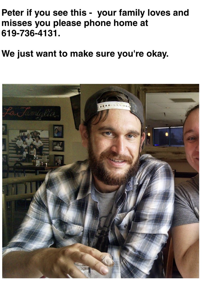 THResponse's tweet image. Share this folks! We're trying to find Peter!
#finding #searching #help