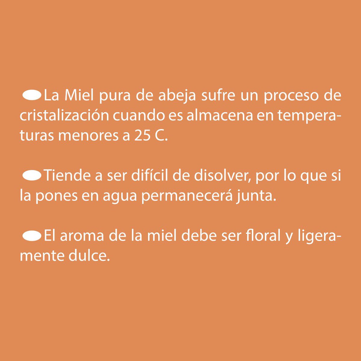 pepemiel_mex's tweet photo. #PepeTips 🐝
Te dejamos 5️⃣ tips para que puedas identificar una buena Miel 🍯 y disfrutar de su delicioso sabor. 😋 

¿Tienes algún otro? 🤔 
Háznoslo saber a través de un comentario 🤩 https://t.co/tVN8qezEZg