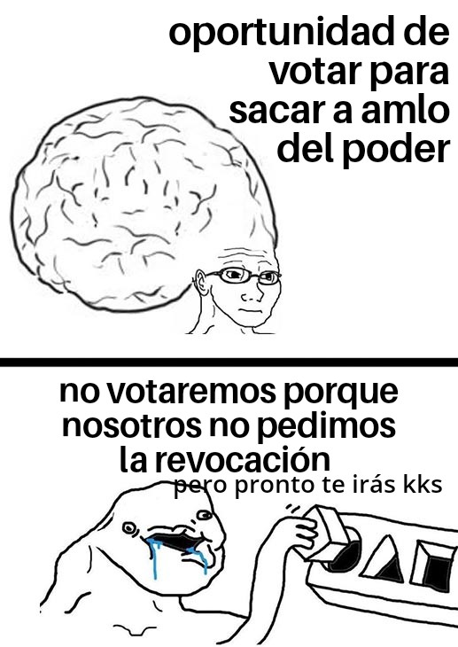 vaRii_'s tweet photo. #RevocacionDeMandato solo ladran, ya vimos que ni intentan morder https://t.co/VuisMFpm6f
