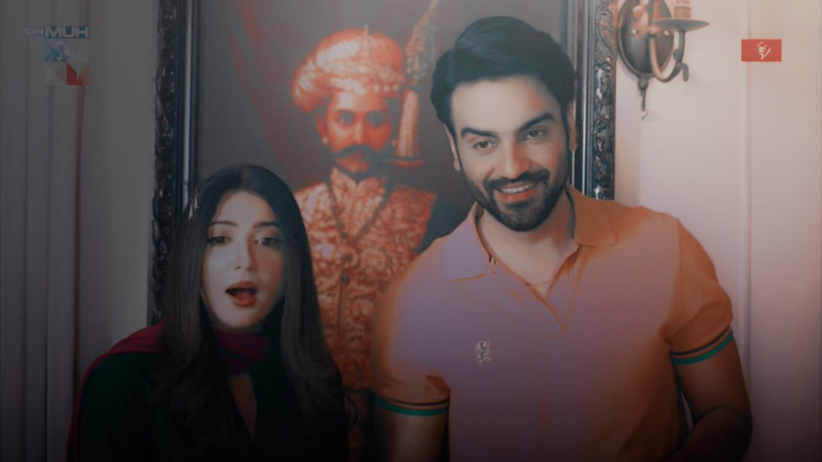 insaanhunyaaar's tweet photo. "She looks at him" 
"He looks at her"
✨They looked happy around each other✨
#Paristan #ParSam https://t.co/XwAuPHAnhx