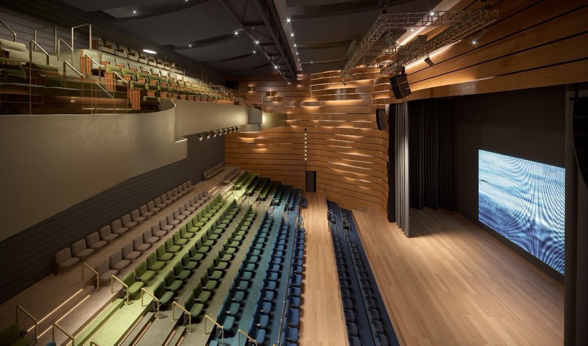 Prêmio | O Teatro Auri venceu recentemente o Theater Architectural Design Award na Inglaterra. Com concepção da RM Plus Design &amp; Development, LLC e interiores de Fernanda Marques Arquitetos Associados. Nós estamos honrados em fazer parte deste projeto!