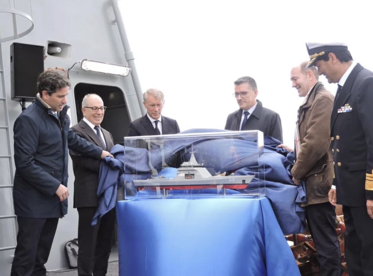 PucaraDefensa's tweet photo. La @Armada_Arg recibió el #Patrullero #Oceanico #ARA “Contraalmirante Cordero”
@MindefArg #armadaAr #fondef #pom #opv @navalgroup #vigilancia #oceano #patrullaje #bnmp @Leonardo_IT @Leonardo_live #browning #control #pampaazul #vigilancia
https://t.co/iBlWeiiSqr https://t.co/D3AyxGvcky