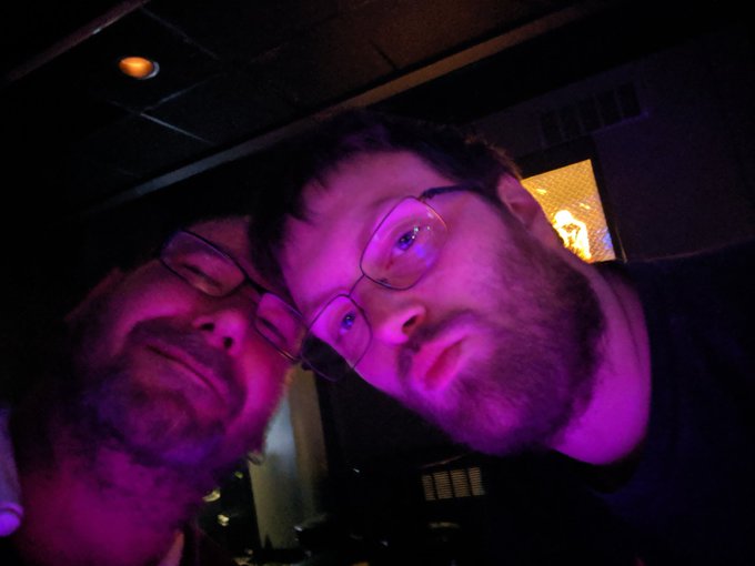 Our anniversary in Portland.  Love that town.  ? https://t.co/YJMmwuqQul? #michaelandsean #gaybears #gay
