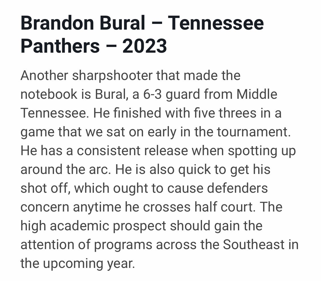 Thank you <a href="/OTRHoops/">On the Radar Hoops Events</a> for the mention <a href="/OntheRadarHoops/">Shun Williams</a> sweet sixteen session 1