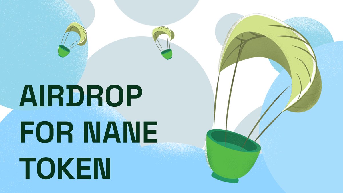 We are happy to announce our BIGGEST #AIRDROP! $NANE for the first 1500 people and 100 $BUSD to 20 people. 🚀🚀💸

1⃣ Retweet, tag
2⃣ Follow <a href="/nane_fi/">nane.fi 🍵</a> and <a href="/nanefiTR/">nane.fi 🇹🇷🍵</a>
3⃣ Join t.me/nane_fi
4⃣ Connect wallet at nane.fi
5⃣ Fill tally.so/r/mZ0x5w

#BNB🪂