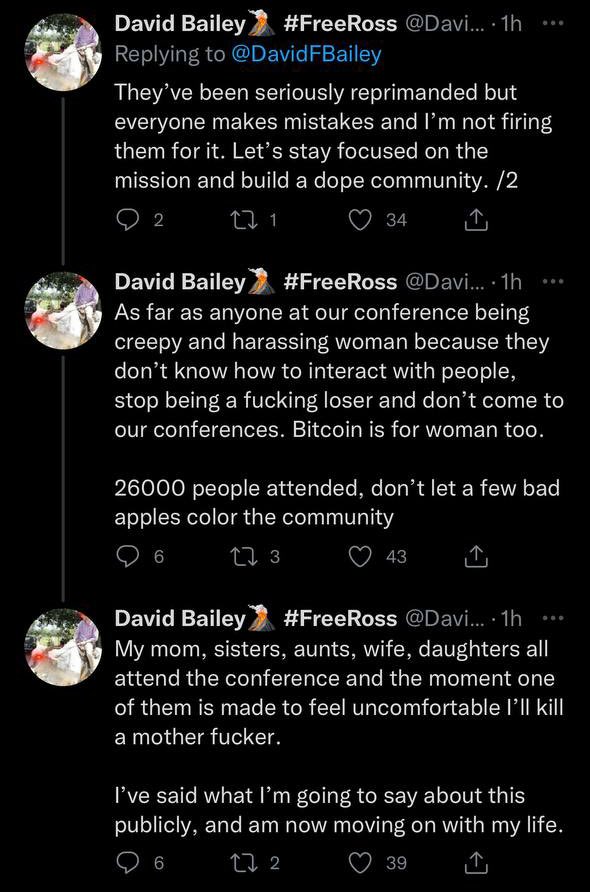 FinallyX's tweet image. The official CEO response to the conference admin harassing me is “everybody makes mistakes” &amp;amp; I should have had a man at the conference to “kll a mf” for me.