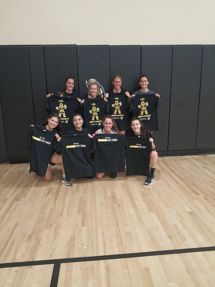 Congratulations to our Women's Floor Hockey Champions- Basketfootball!!!!