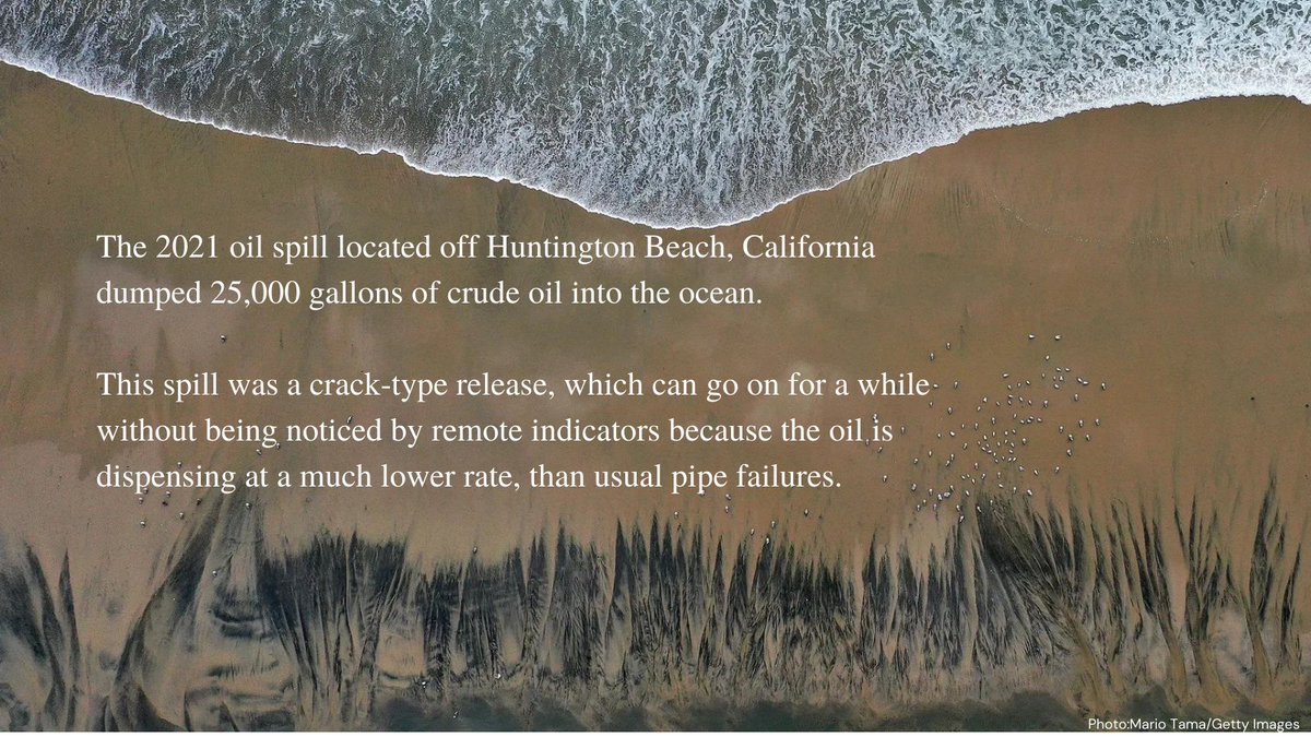 SpaceptAI's tweet photo. Was the #HuntingtonBeach #OilSpill Preventable? 
#OrangeCounty #California #Oil #SeaBirds #ClimateCrisis #OurOcean #AI https://t.co/qOejrIyepG