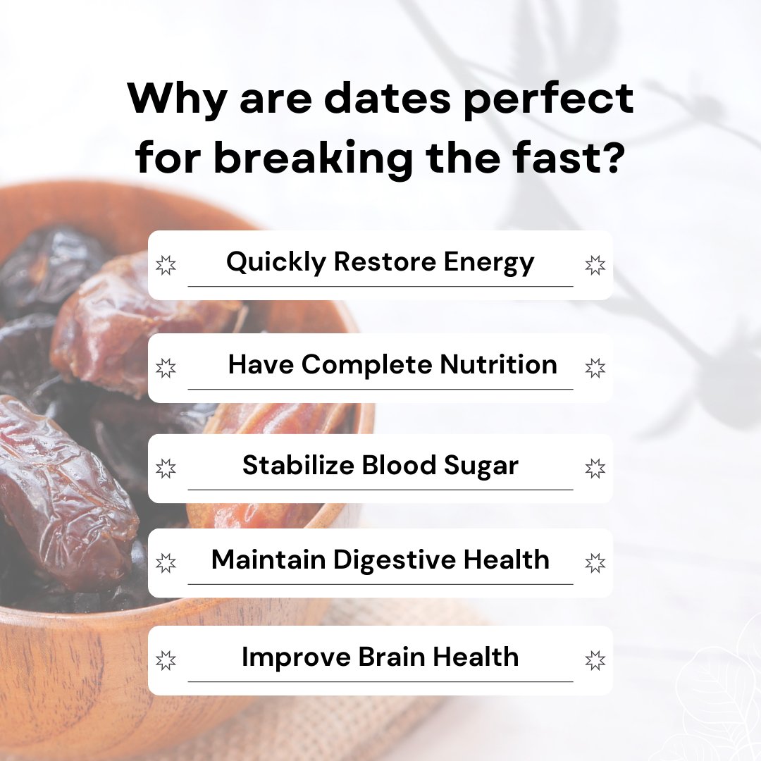 BasketsKashmir's tweet photo. Breaking the fast with dates may be seen as a cultural thing!
However, experts said that the sweet desert fruit has nutritional properties that are capable of restoring energy after a day of fasting.

Grab this superfood now @ https://t.co/J0WXpARmpa
#health https://t.co/LKl7vHRInd