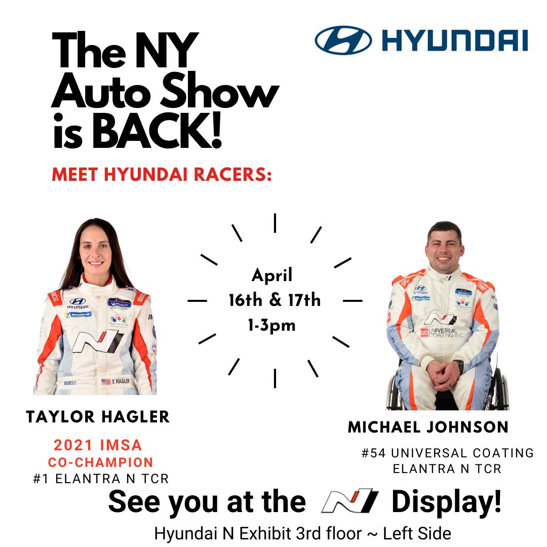 Come and say hello this weekend at the <a href="/NYAutoShow/">New York Auto Show</a>!   #Elantra #Nperformance