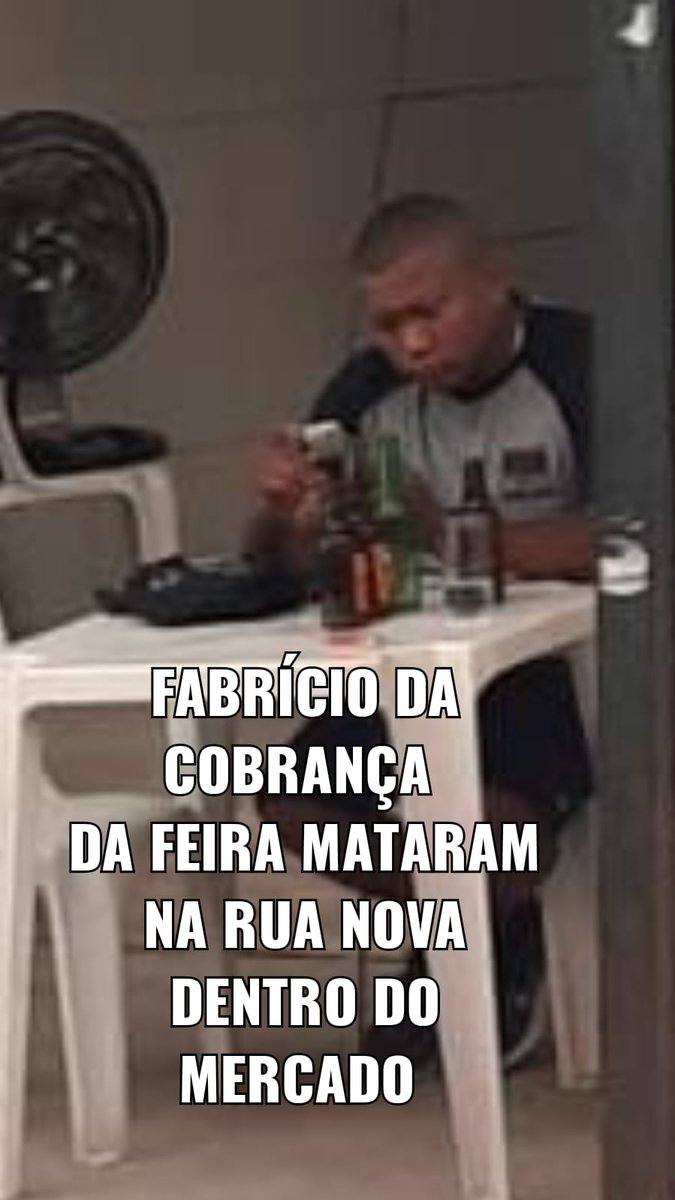 RjMilicia's tweet photo. Rio das Pedras
Na segunda feira, o miliciano Fabrício, do Anil, foi morto dentro de um mercado no Rio das pedras. 
Fabrício era responsável pela feira do Rio das pedras.
RP ultimamente tá tenso, milicianos sendo mortos dentro da comunidade, varios frentes sendo presos. https://t.co/H1ftiAoRs2