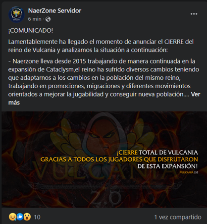 Moverlorde's tweet photo. Uno De Los Grandes Latinos a Colgado el Saco con su Reino dedicado a Cataclysm! Una Lastima! T.T Uno menos en la Poca Lista de Servers Dedicados a esta Expansion! T-T #Naerzone
https://t.co/SIwq1Nqzl7 https://t.co/sTsENHnvII