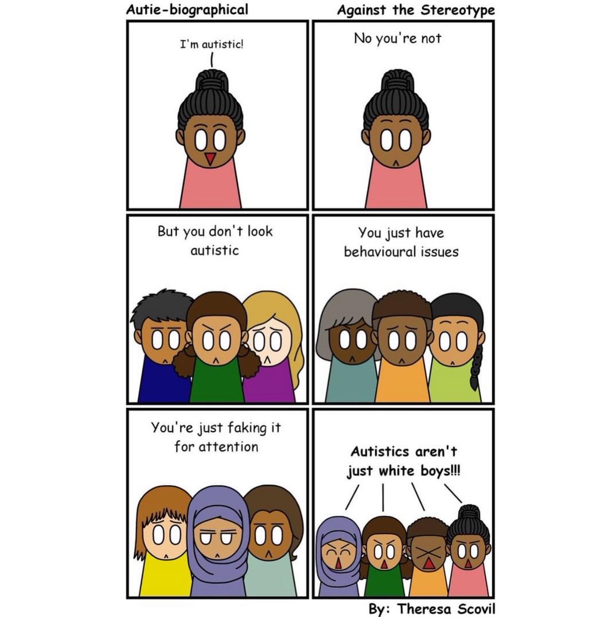 Psyched2Read's tweet photo. Amplify the voices is those who are #ActuallyAutistic. 🗣♾
#AutismAcceptanceMonth 
#AutismAcceptance https://t.co/irdHqsTpbi