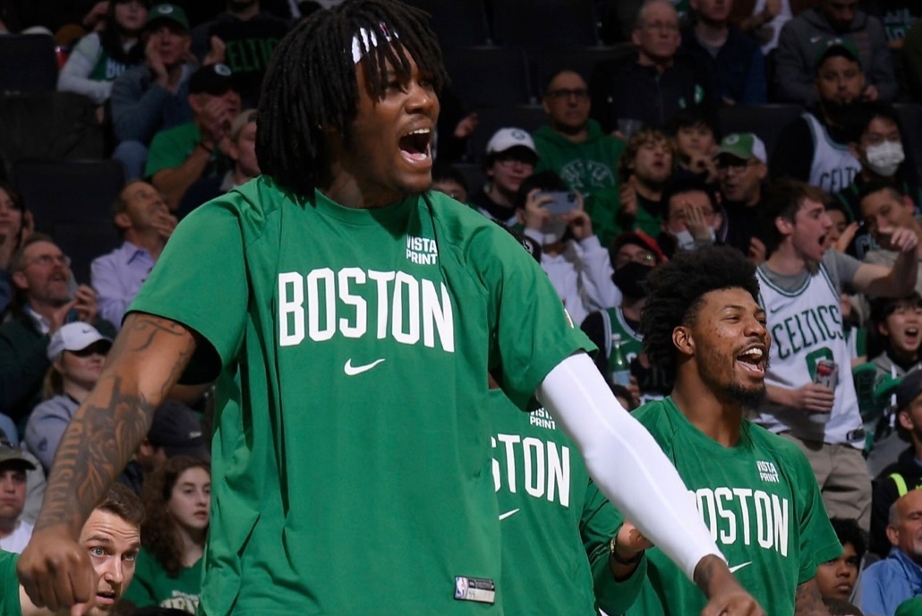 BostonCelts4eva's tweet image. Woj just said that there’s a “very real” possibility that Robert Williams could return vs. the Nets.