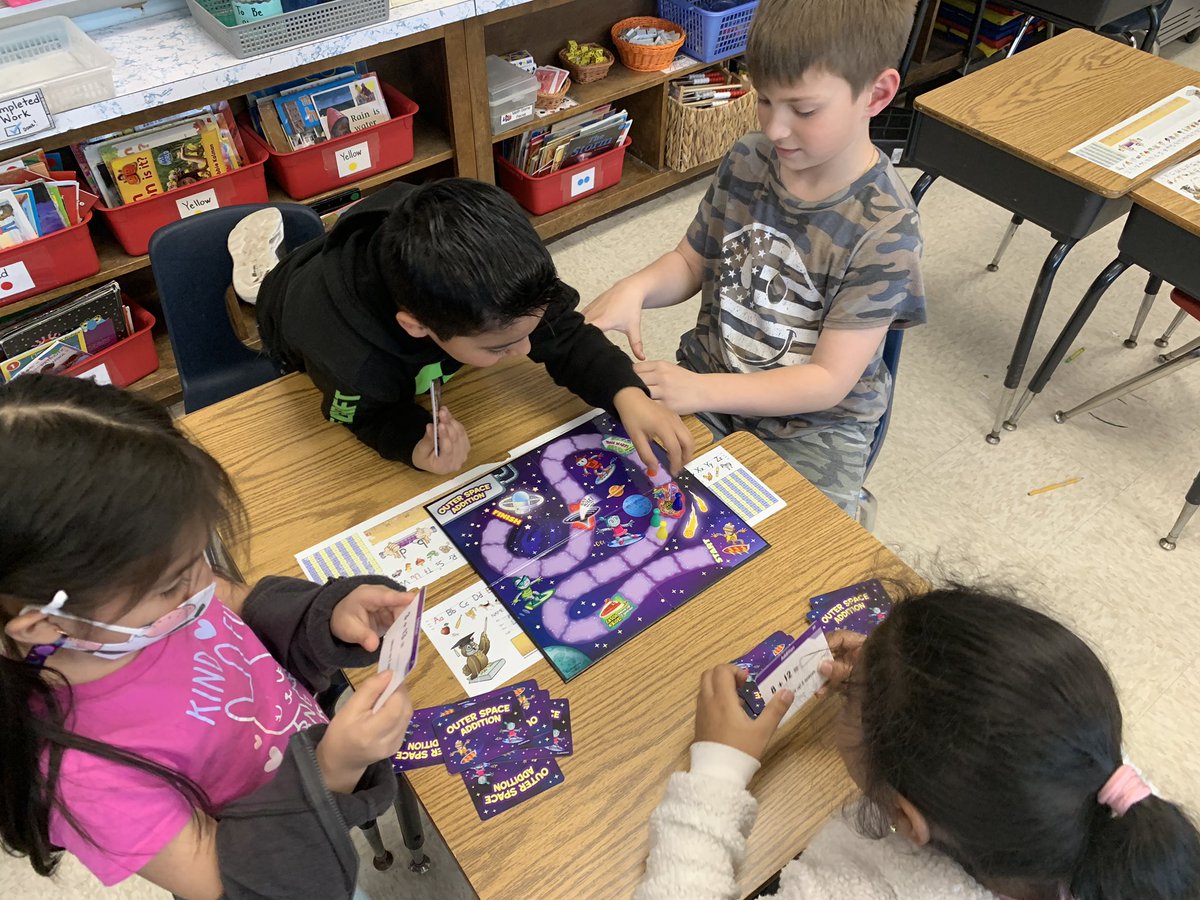 DLevitt11's tweet photo. These mathematicians know how to work and play hard during East School Enrichment! Math Rocks! @24Kath @CZawatson @east_enrichment #proudtobLB https://t.co/XjoYNBTfVx