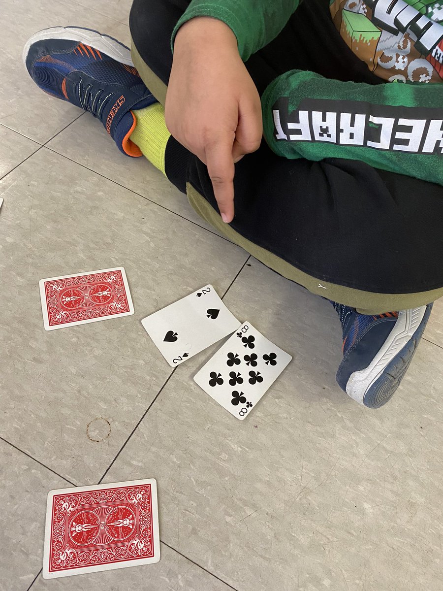 mishfish30's tweet photo. GRADE TWO MATH CLUB
#making10 #learninggames
#concentration @GracedalePS https://t.co/zw1uUW0i4U