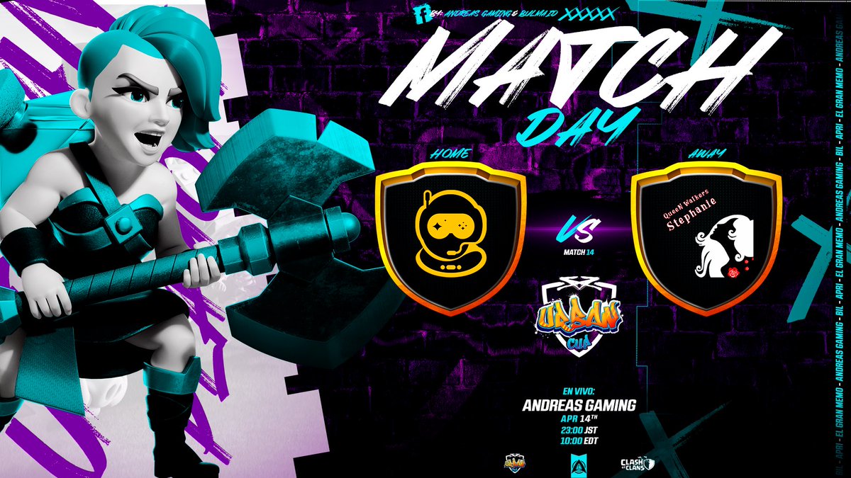 Urban Cup (@urbancup) on Twitter photo 🏆The Urban Cup 🔥Semifinal ☑️
🔥Quien será el 2 finalista❓😱
🔷Cámaras On 🎥
🔴 @SpaceStationCOC 🆚 @QW_coc
⏳9am🇲🇽
En la página de <a href="/AndreasBexha22/">✨Andreas Bexha🌪</a> 🎙
🔵FB m.facebook.com/andreasbexha22/
🟣Twitch twitch.tv/andreas_bexha
🥳Rifa de pase de Paisaje🥳By <a href="/MCanalex/">marvel canalex</a> 🤗 🏆The Urban Cup 🔥Semifinal ☑️
🔥Quien será el 2 finalista❓😱
🔷Cámaras On 🎥
🔴 @SpaceStationCOC 🆚 @QW_coc
⏳9am🇲🇽
En la página de <a href="/AndreasBexha22/">✨Andreas Bexha🌪</a> 🎙
🔵FB m.facebook.com/andreasbexha22/
🟣Twitch twitch.tv/andreas_bexha
🥳Rifa de pase de Paisaje🥳By <a href="/MCanalex/">marvel canalex</a> 🤗