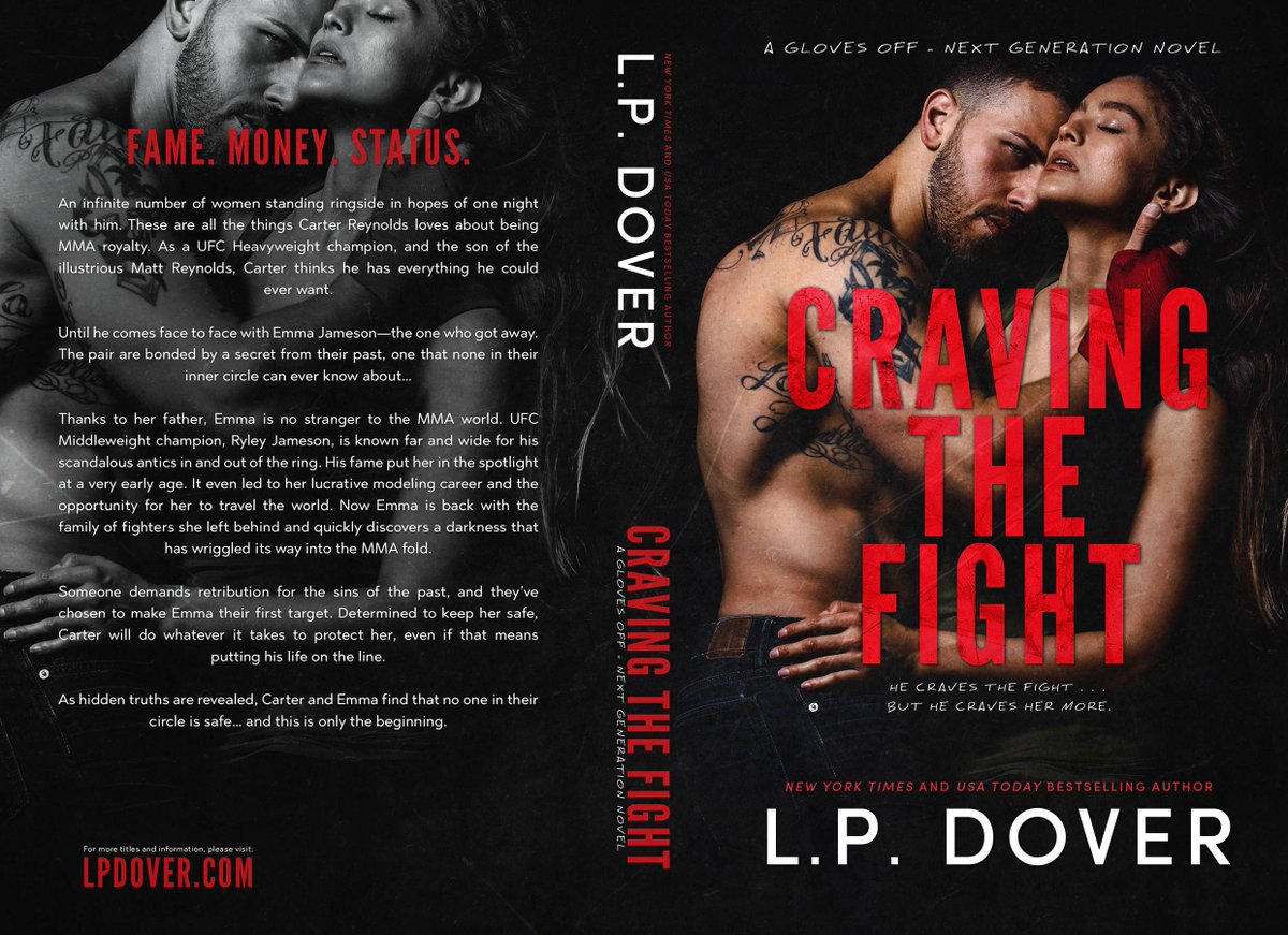 ReneeEntress's tweet image. Check out the steamy cover for #CravingTheFight, a dark and sexy story laced with suspense from @LPDover  L.P. Dover coming May 24th.
geni.us/CravingTheFigh…

#GlovesOffNextGeneration #LPDover #RomanticSuspense #MafiaRomance #PreOrder #LoveAffairWithFiction @loveaffairwfict
