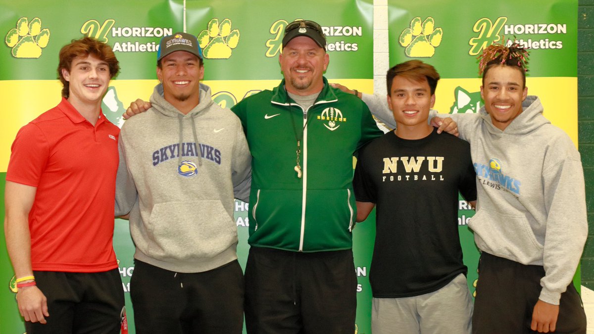 So proud of you guys and excited for your next endeavors! Go Wildcats, Skyhawks, and Prairie Wolves, but know you'll always be Huskies. I'm forever a fan. <a href="/drew_boxwell1/">Drew Boxwell</a> <a href="/QBouise/">Quentin Bouise</a> <a href="/ethan_tinsleyy/">Ethan Tinsley</a> <a href="/PartridgeSkyler/">Skyler Partridge</a> <a href="/PVUSDATHLETICS/">PVUSD Athletics</a> <a href="/HHSathleticsAZ/">Horizon Huskies Athletics</a> <a href="/hzfbfamily/">Horizon Football</a> <a href="/HHShuskynation/">HHShuskynation</a>