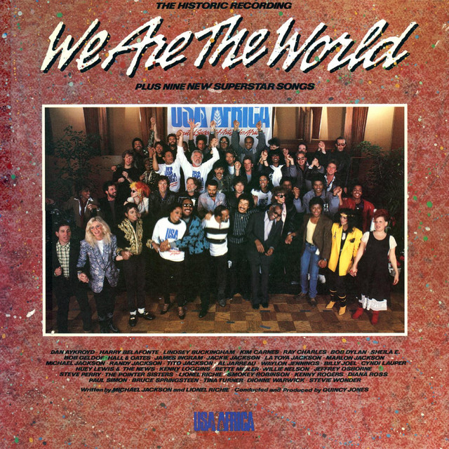 chartbird_uk's tweet photo. Happy #anniversary! Today, 37 years ago (14 April 1985) "We Are The World" by Usa For Africa made it to the top spot of the UK Singles Chart! #OnThisDay #number1 https://t.co/84kxm1Xj2J https://t.co/Mv5N850scI