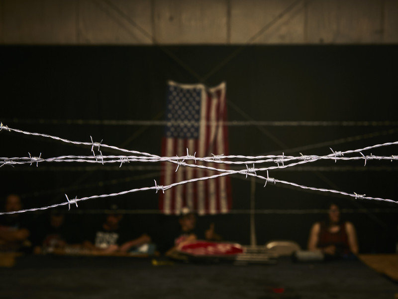 We've been testing some ideas for the ring as we prepare for the show. We figure Night Ones main event would do better if it was more than just a simple ladder match...don't you think?