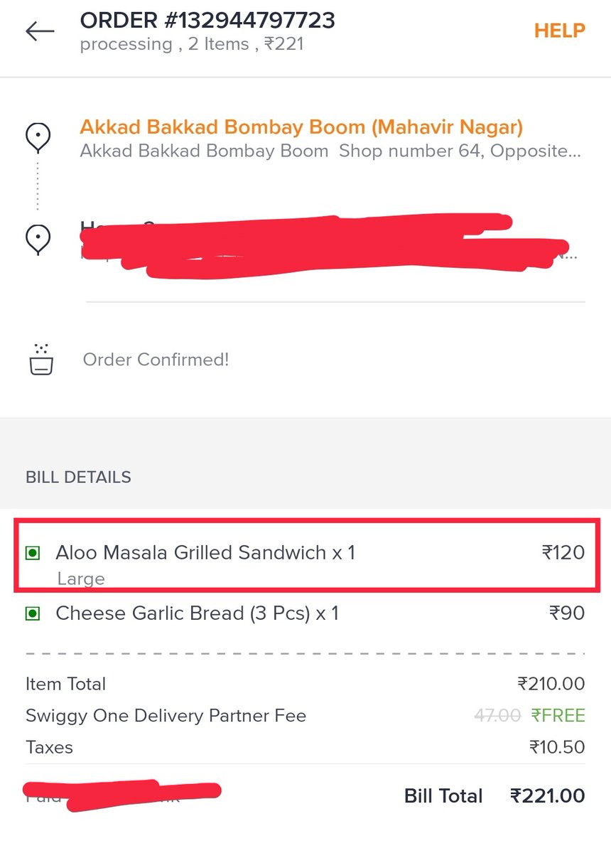 LakhwaniPawan's tweet photo. Another screwup by @zomato . Same restaurant, same item being quoted at ~70% higher price on Zomato than on @swiggy_in. Really surprising how they are are getting away with all this.
@zomatocare @ZomatoProHelp @deepigoyal https://t.co/dCeGFlkZiO