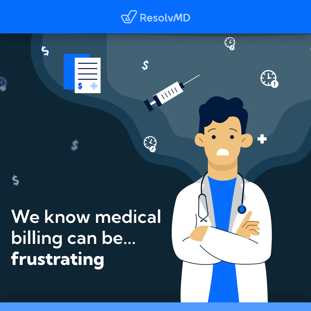 ResolvMD_'s tweet photo. Medical billing can be frustrating, which is why ResolvMD offers full service medical billing paired with customized insights designed to help you practice at your best.

#EMR #MedicalBilling #medicalbillingandcoding #medicalbillingandrecoveries https://t.co/xOnX65WnXc