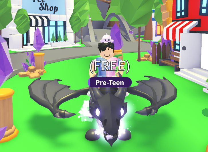 FishyBlox's tweet photo. Would you rather take a guaranteed Shadow Dragon or flip a coin for a Mega Shadow Dragon? https://t.co/hsdyFmfwKb
