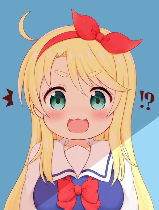 何かをされる寸前のノアちゃん! 