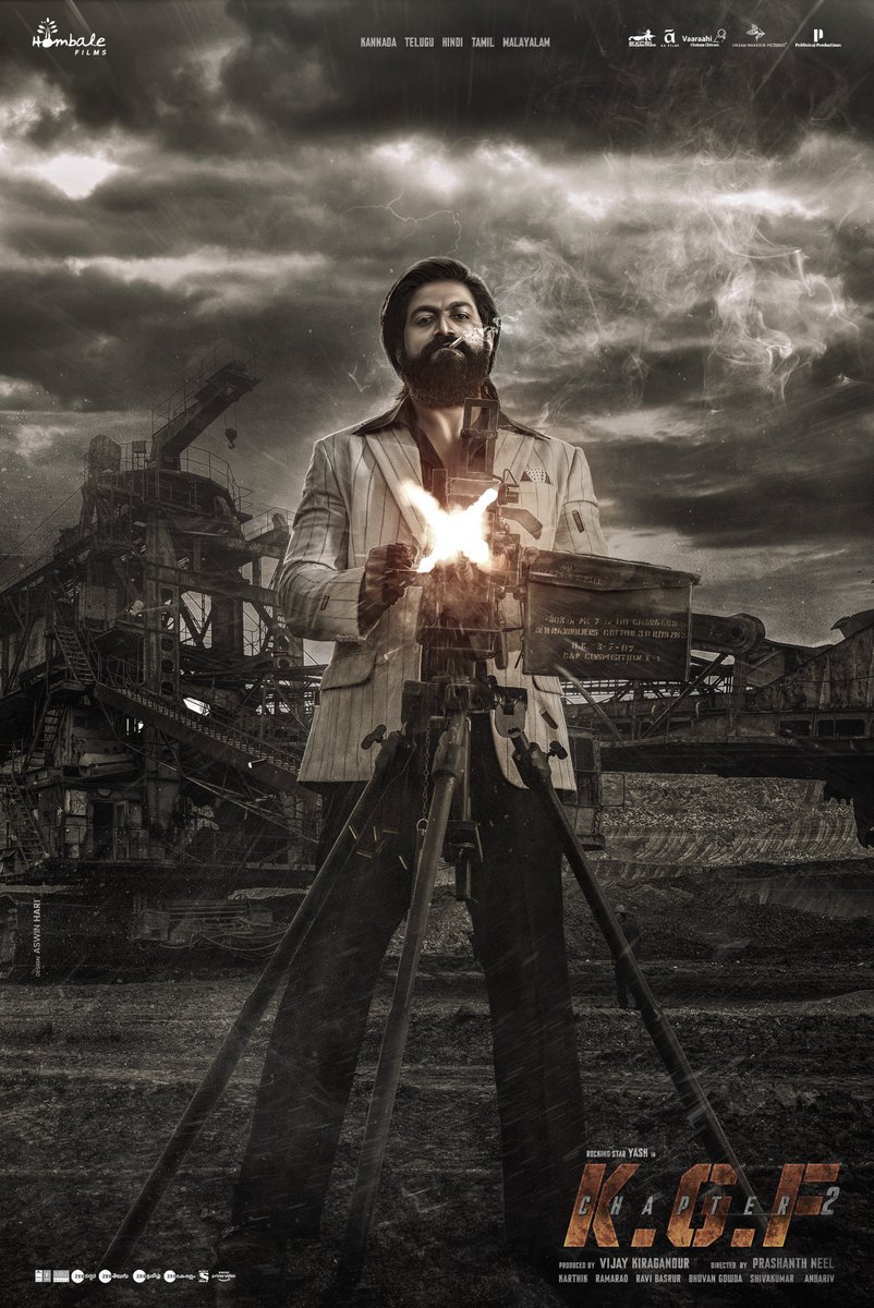 AswinHari_offl's tweet image. #KGFChapter2  TOOFAN AT CINEMAS🔥

#KGF2 #YashBOSS 
@TheNameIsYash  @SrinidhiShetty7 @prashanth_neel 
@hombalefilms