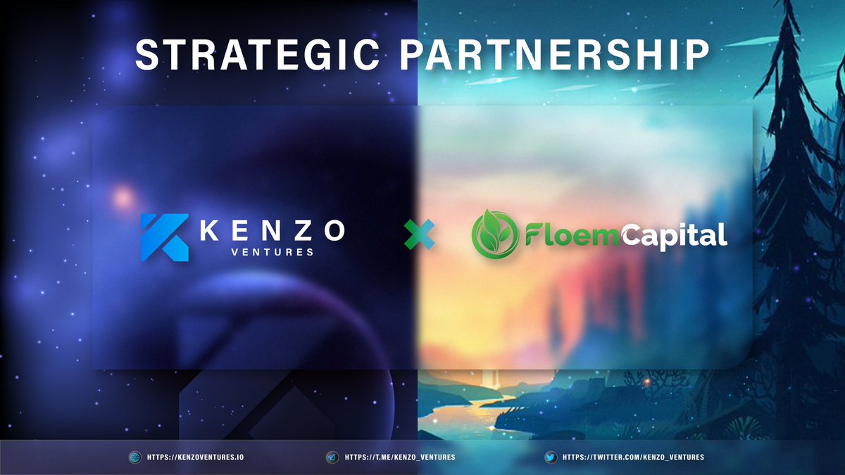 Kenzo_Labs's tweet photo. 🌟PARTNERSHIP ANNOUNCEMENT🌟

We're pleased to announce our new strategic partnership with @floemcapital 🎉

Investment firm based on Asia that focused on early stage investment cryptocurrency and blockchain company. https://t.co/90CJe9rCCO