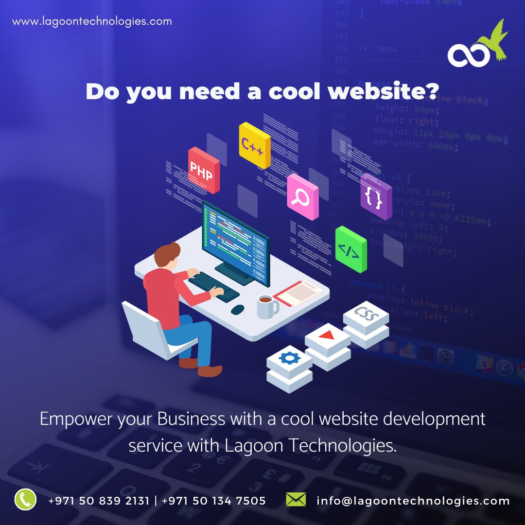 lagoontech's tweet photo. Need a Website Design & Development?
Visit us: https://t.co/knZksm0WBH
Call us: +971 50 839 2131 +971 50 134 7505
Email us: info@lagoontechnologies.com
#webdesigndevelopment #webdesignuae
#websitedevelopment #websitedesign #webdevelopers #designer #bestwebdevelopmentcompany https://t.co/T8nX4BMAD9