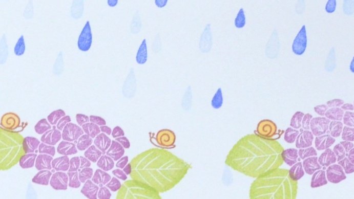 akanestamp's tweet photo. 今日は雨模様。梅雨のスタンプです☺ https://t.co/sV5TbVdcOx