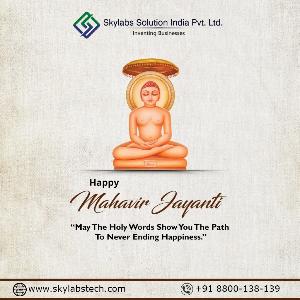 Skylabstech's tweet photo. 🙏🏻May the celebrations of Mahavir Jayanti inspire you towards a better, happier, and more harmonious life. ❤️

😍Wishing a cheerful and blessed Mahavir Jayanti to you.😍

#lordparshvanath #jayanti #prabhumahavir #jainfestival #pawandham #festivalofindia #parasdham #mahavirjayanti https://t.co/nOmsIyXI4w