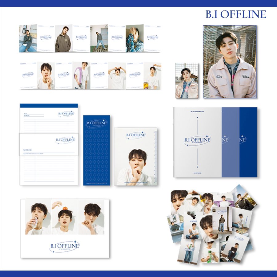 131online's tweet photo. B.I 1st Fan Meeting [B.I OFFLINE] 
MD PRE-ORDER OPEN

> 프리오더 : 2022. 04. 14(목) 2PM ~ 04. 27(수) 11:59PM(KST)
> 판매처 : SOUNDWAVE (https://t.co/jAcY792WCt)

#BI #비아이 #IOKM #131Label https://t.co/849Uf30JTm