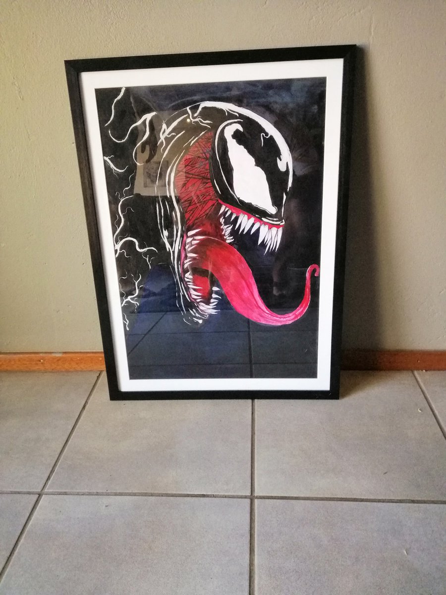 GroblerGerrie's tweet photo. Another happy client🙏❤️

Loved working on this @Marvel piece
#Venom #marvel #artist #artist #artwork https://t.co/dI1XivUGxV
