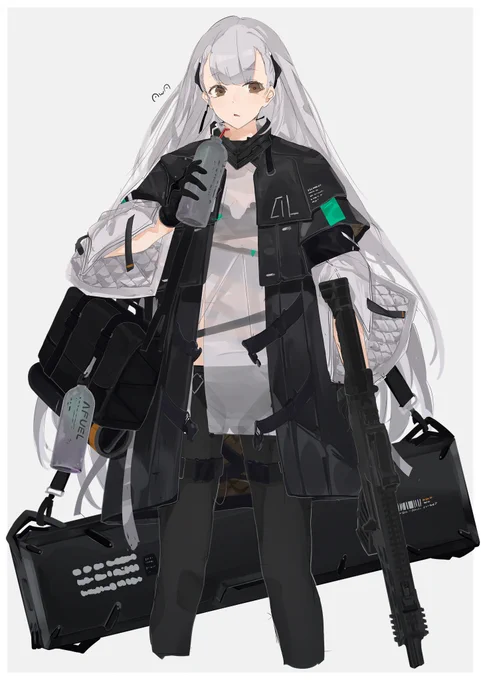 AK-Alfaの絵(saikatu) #ドルフロ #ドールズフロントライン #少女前線 #少女前线 #소녀전선 #girlsfrontline  #AKAlfa #AKアルファ 