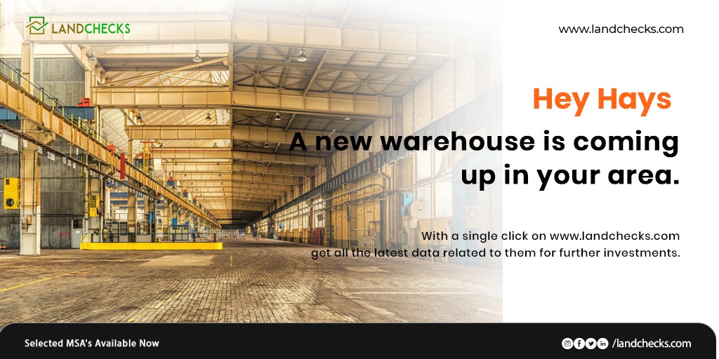 LandChecks's tweet image. With a single click on landchecks.com, you can obtain all the information related to new warehouses coming up in your area.
Only on Landchecks.com
Link in bio
Selected MSA's Available Now
#realestate #realestateinvesting #realestatedevelopment #Landchecks
