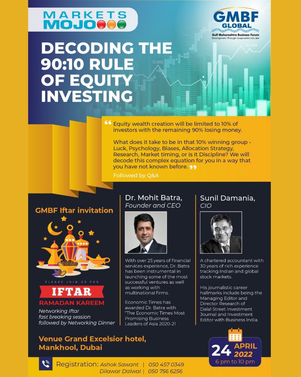 GmbfGlobal's tweet photo. Hello Everyone Ramadan Kareem.  

Please block  your calendar on *Sunday 24th evening* For *GMBF Iftar*  at Hotel Grand Excelcior Mankhool along with Interesting Session. 

See you at the venue ✌️

#iftarparty #businessmeeting #businessmeets #ramadankareem #ruleof9010 #gmbfglobal https://t.co/3odul4JWNf